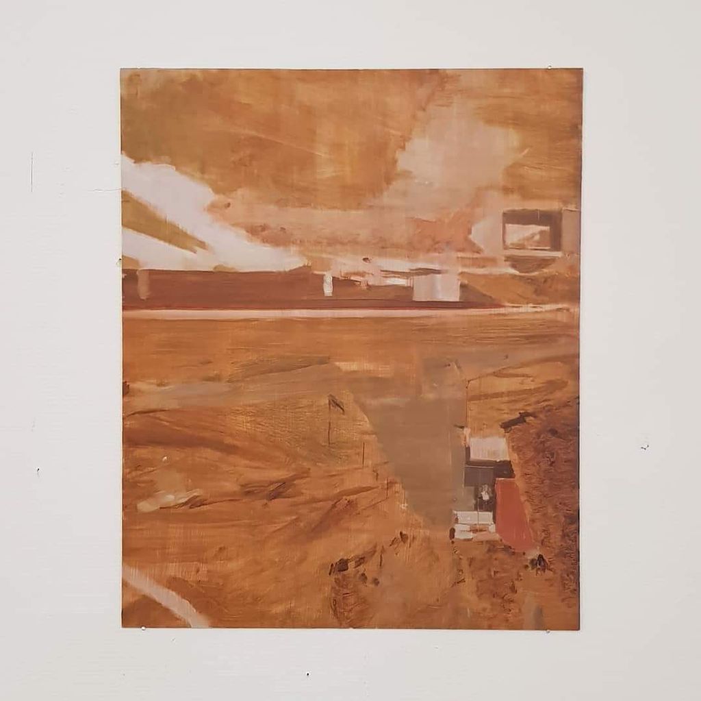 'Landskapad', 2018, ett konstverk av Christian Simonson