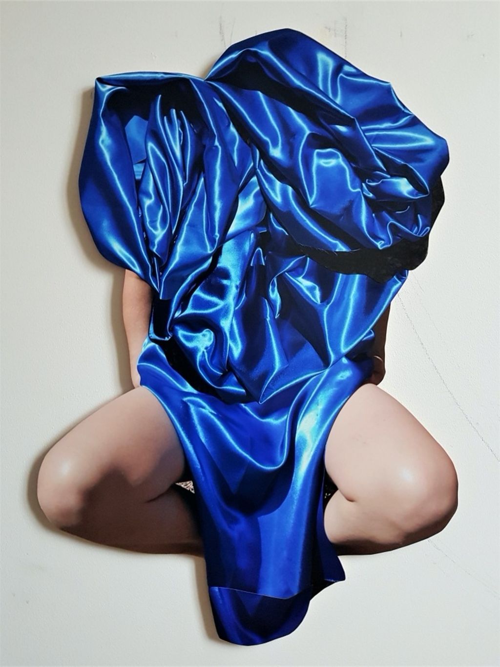 'En ocean ur mitt knä', 2020, ett konstverk av Christina Berglund