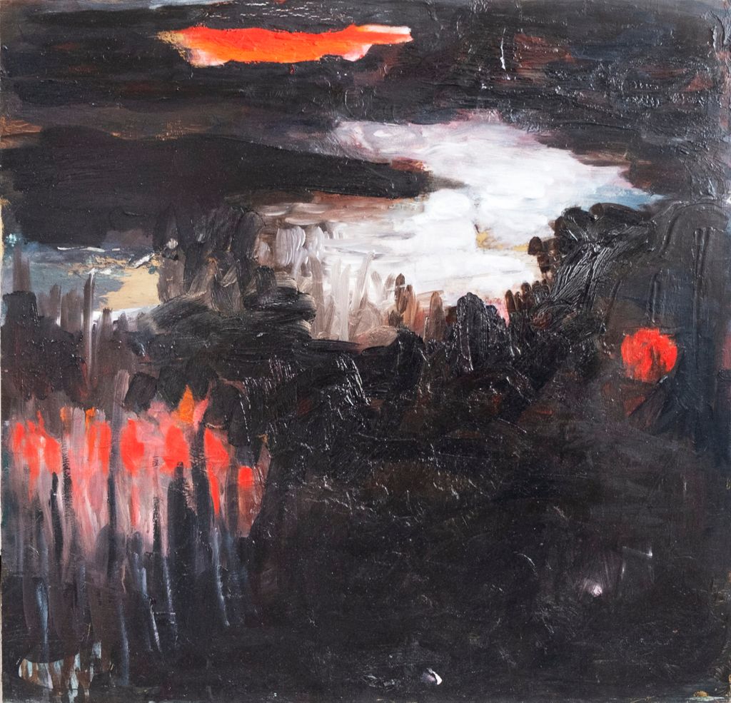 'Night', 2019, ett konstverk av Karin Lind