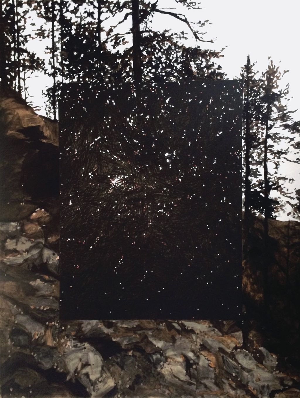 'Shine fall', 2017, ett konstverk av Sara Forsström