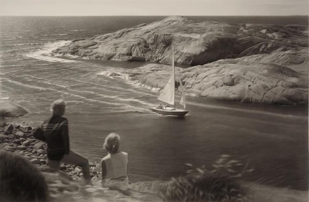 'The Last Island', 2012, ett konstverk av Gunnel Wåhlstrand