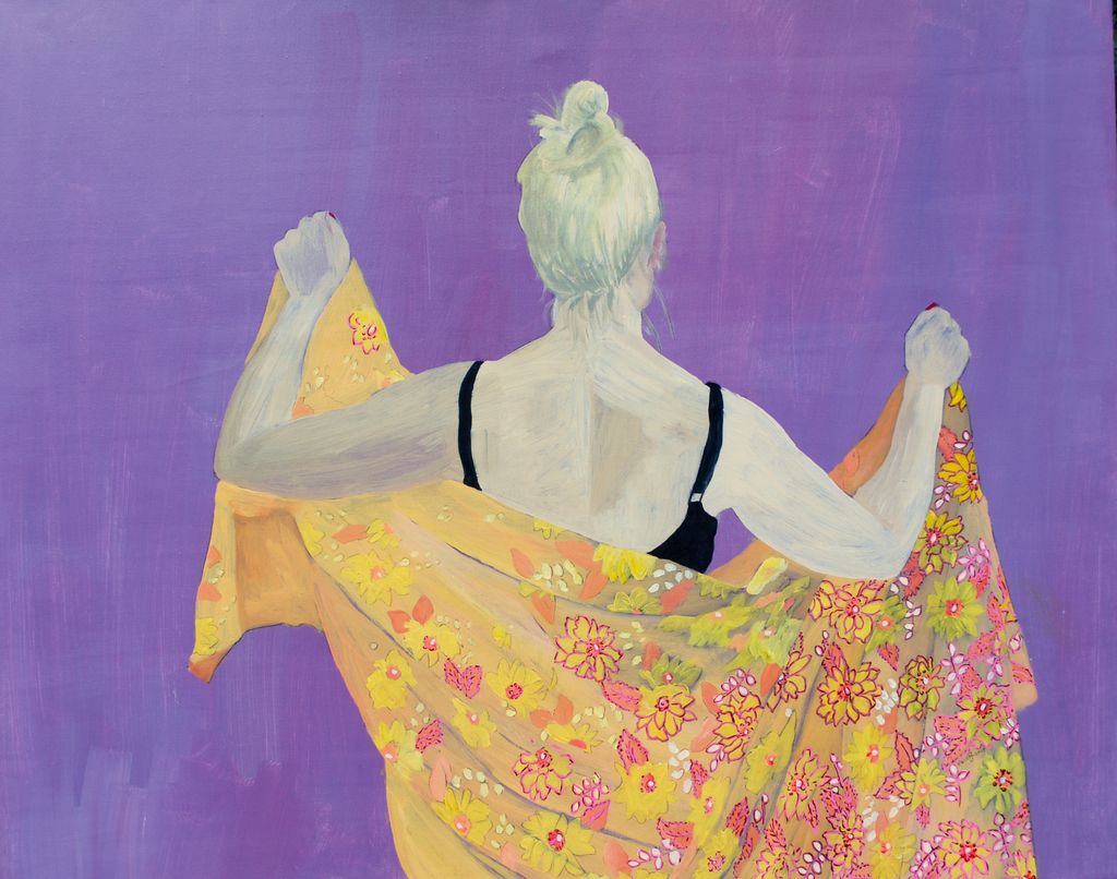 'Let your body be', 2018, ett konstverk av Frida Johansson