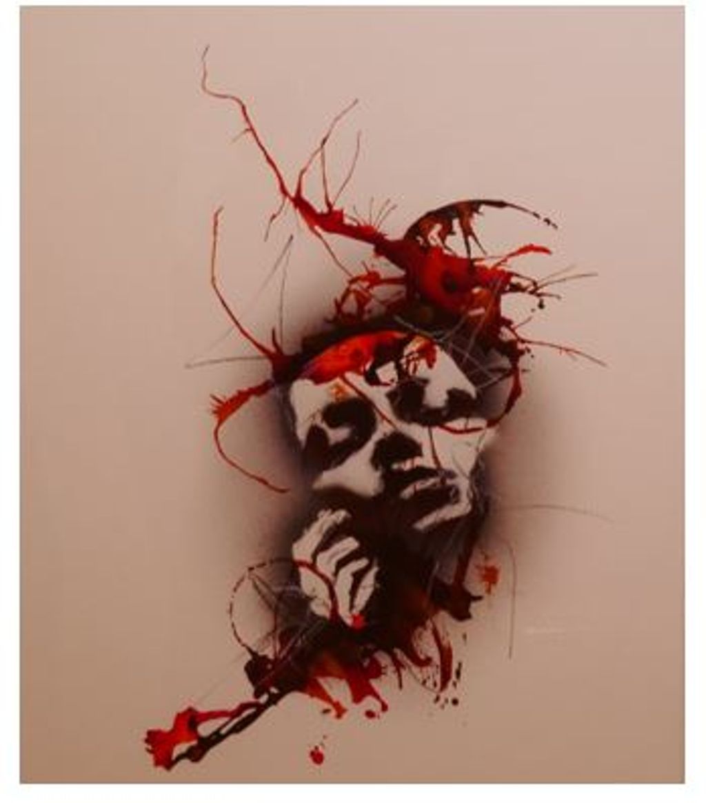 'Utan titel', ett konstverk av Sackarias Luhanko