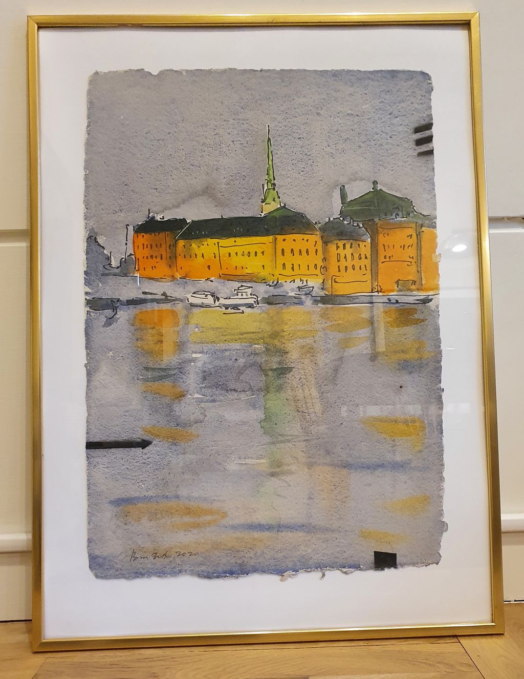 'Gamla stan', ett konstverk av Boris Zats 