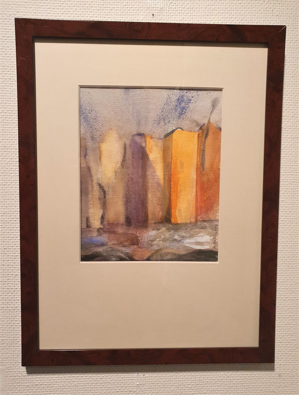 'utan titel', ett konstverk av Bertil Eriksson