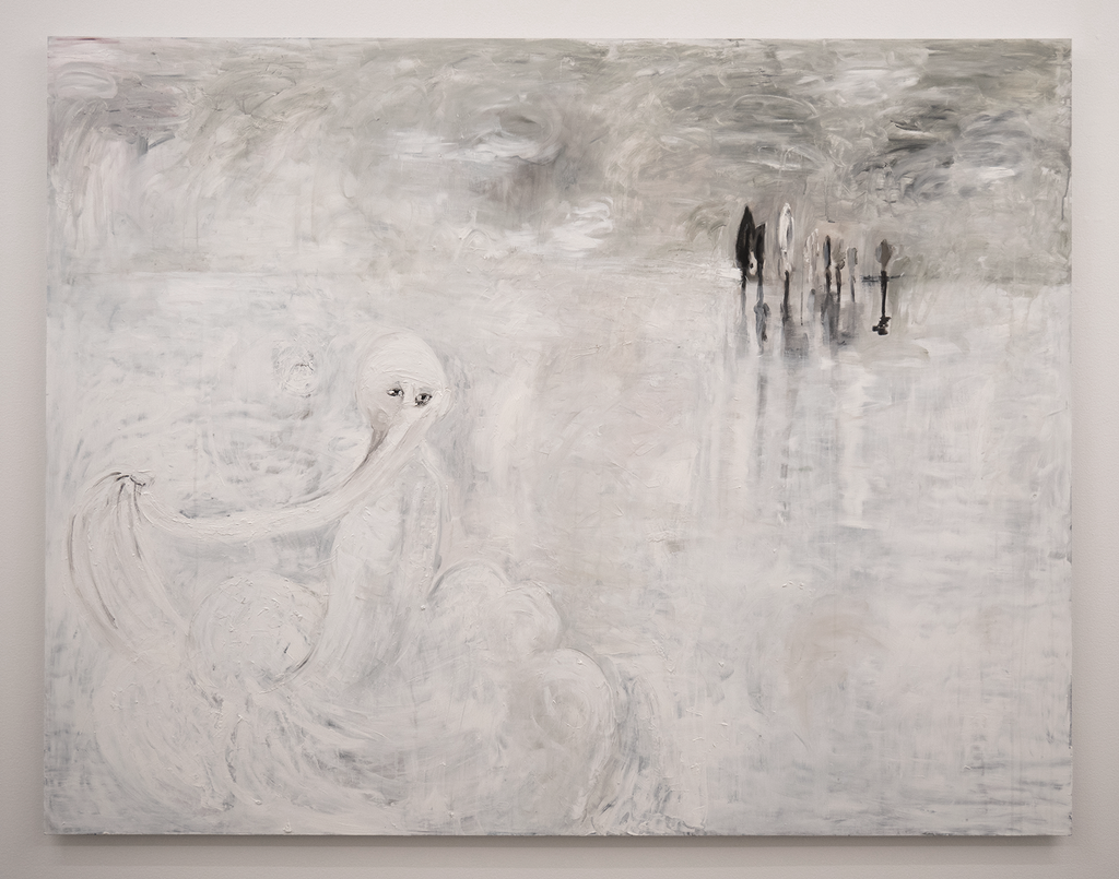 'In Between Peaks', 2017, ett konstverk av Karin Lind