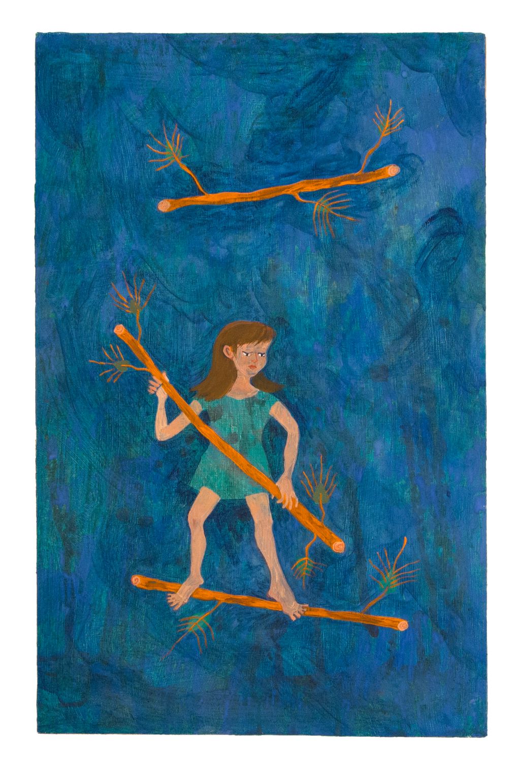 'The 3 Wands', 2016, ett konstverk av Kristina Abelli Elander