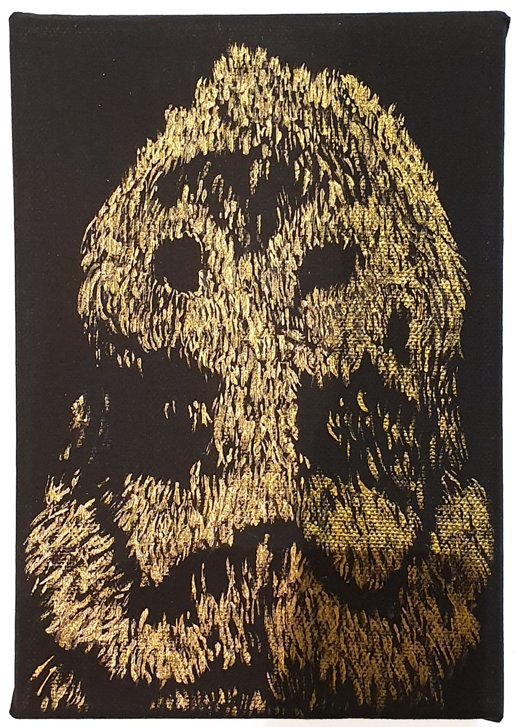 'Dödskallefjäril', 2017, ett konstverk av Helena Brunius