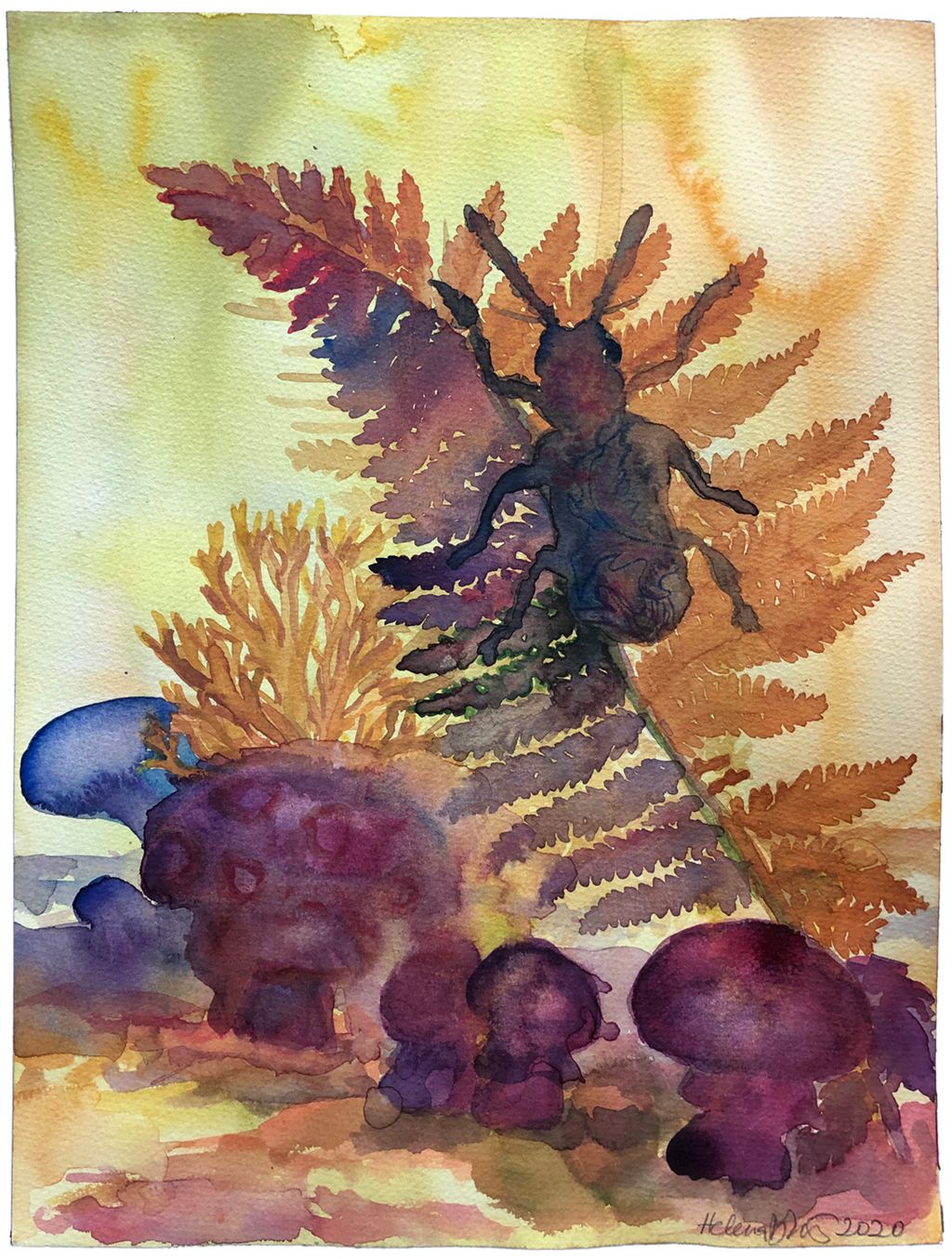 'Alice', 2020, ett konstverk av Helena Brunius