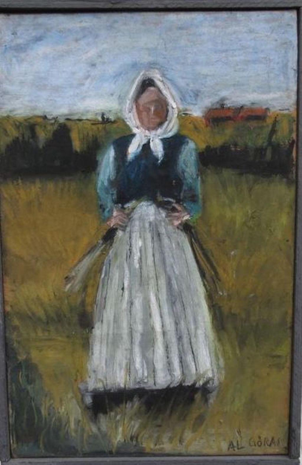 'Bondmora', 2017, ett konstverk av Anna-Lena Göras