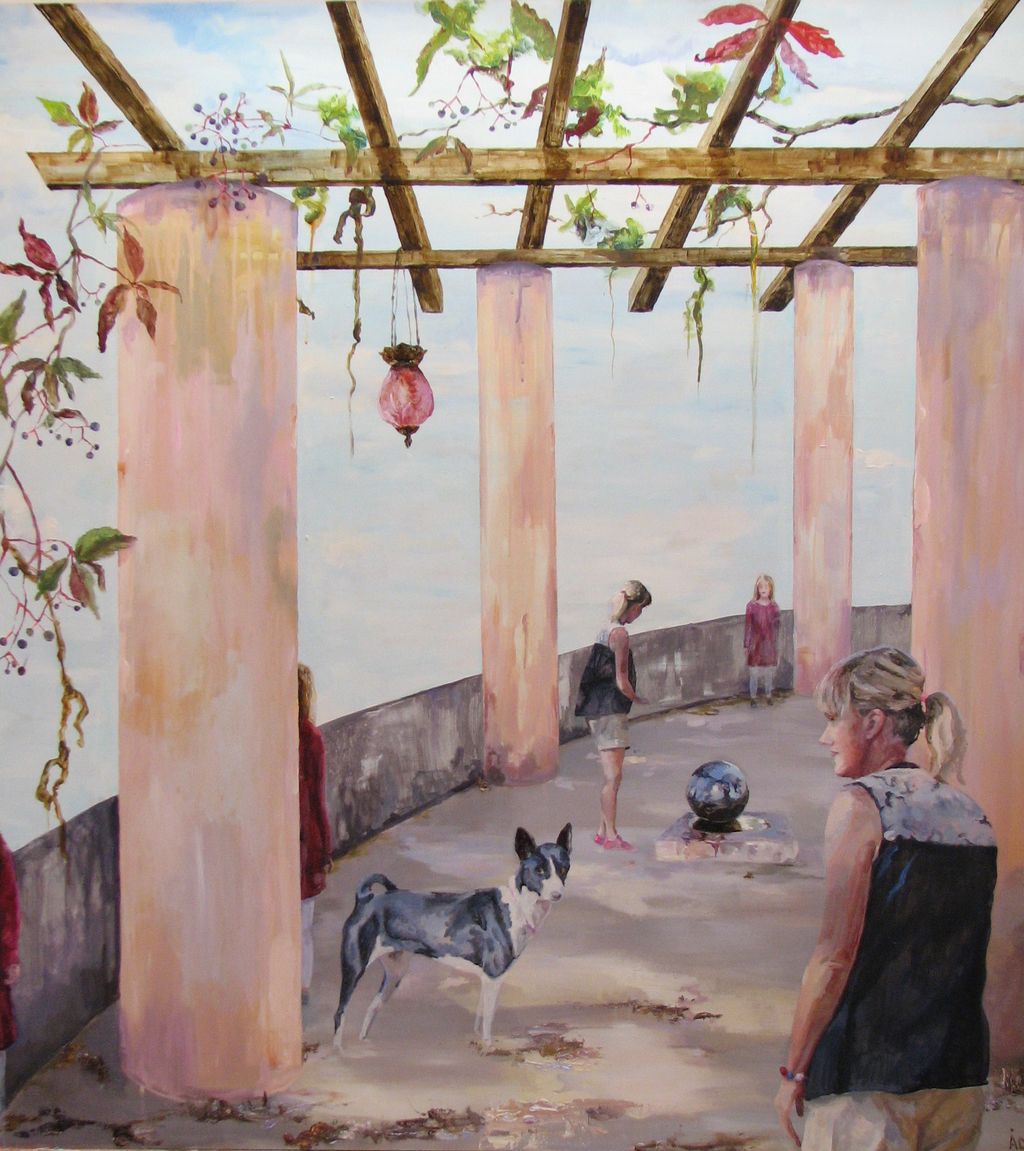 'Dolda vänner', 2018, ett konstverk av Åsa Davidsson