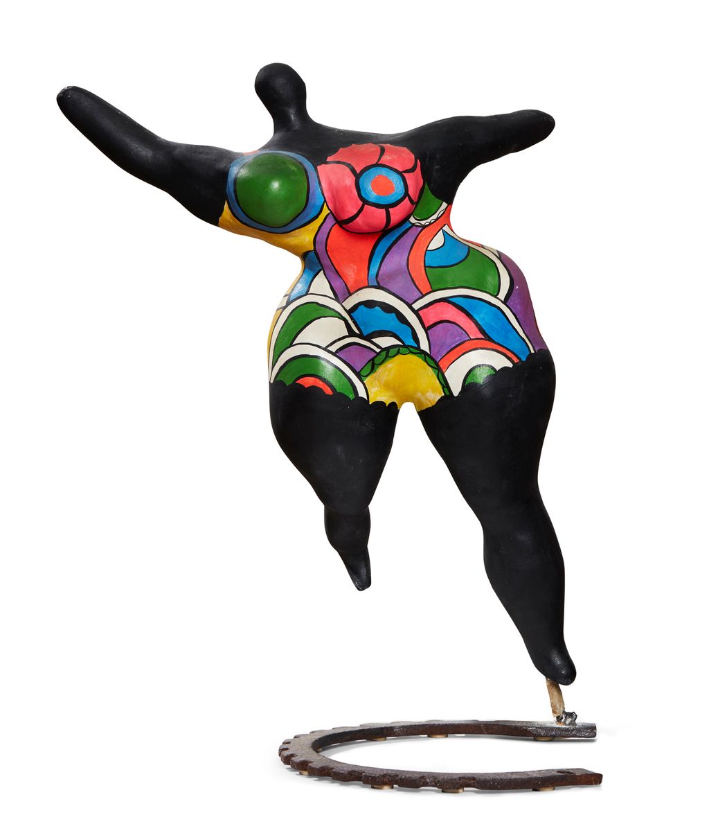 'Nana moyenne danseuse', 1970, ett konstverk av Niki de Saint Phalle