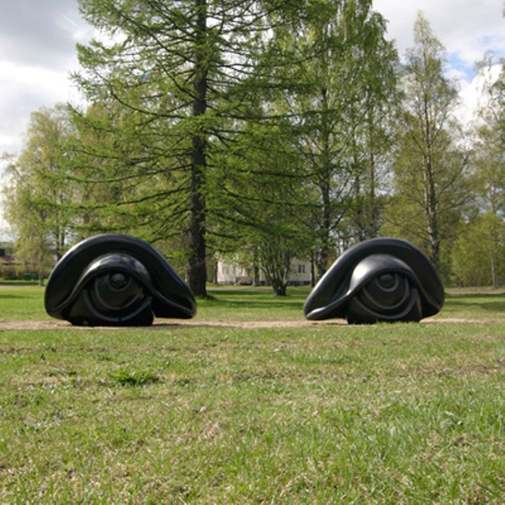 'Eye Benches II', 1997, ett konstverk av Louise Bourgeois