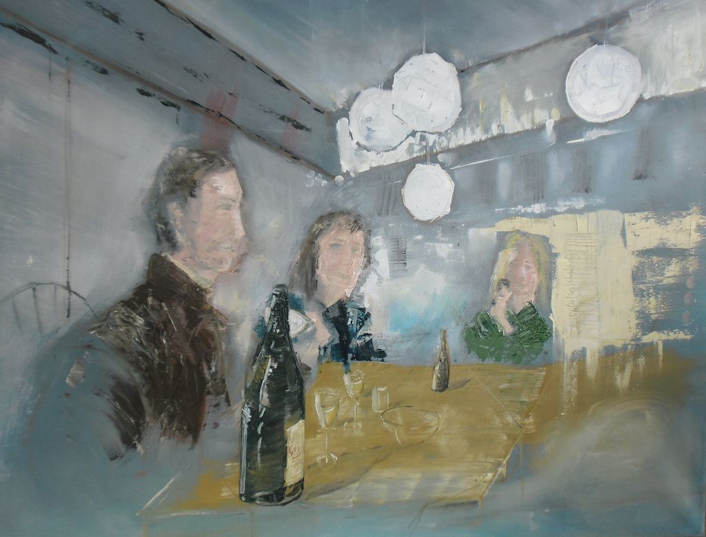 'Un verre du vin', 2016, ett konstverk av Joakim Nilsson