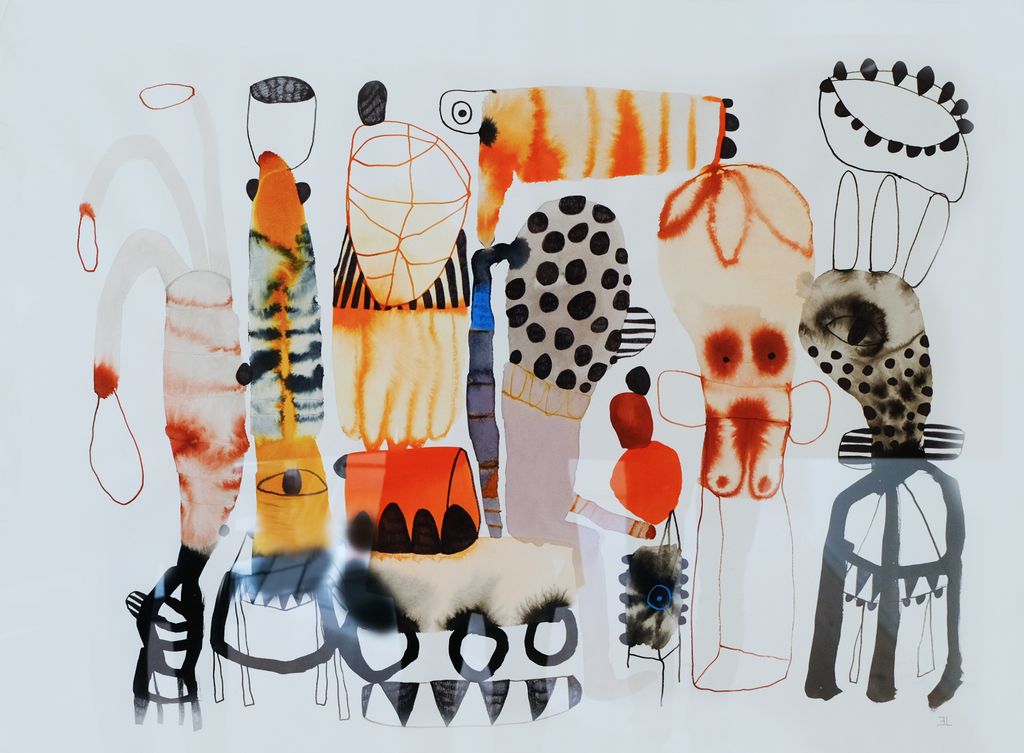 'Utan titel', 2017, ett konstverk av Emma Larsson