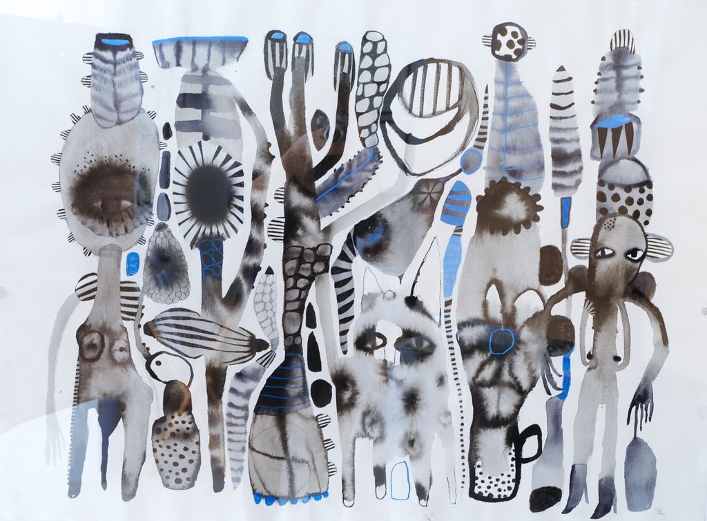 'Utan titel', 2017, ett konstverk av Emma Larsson