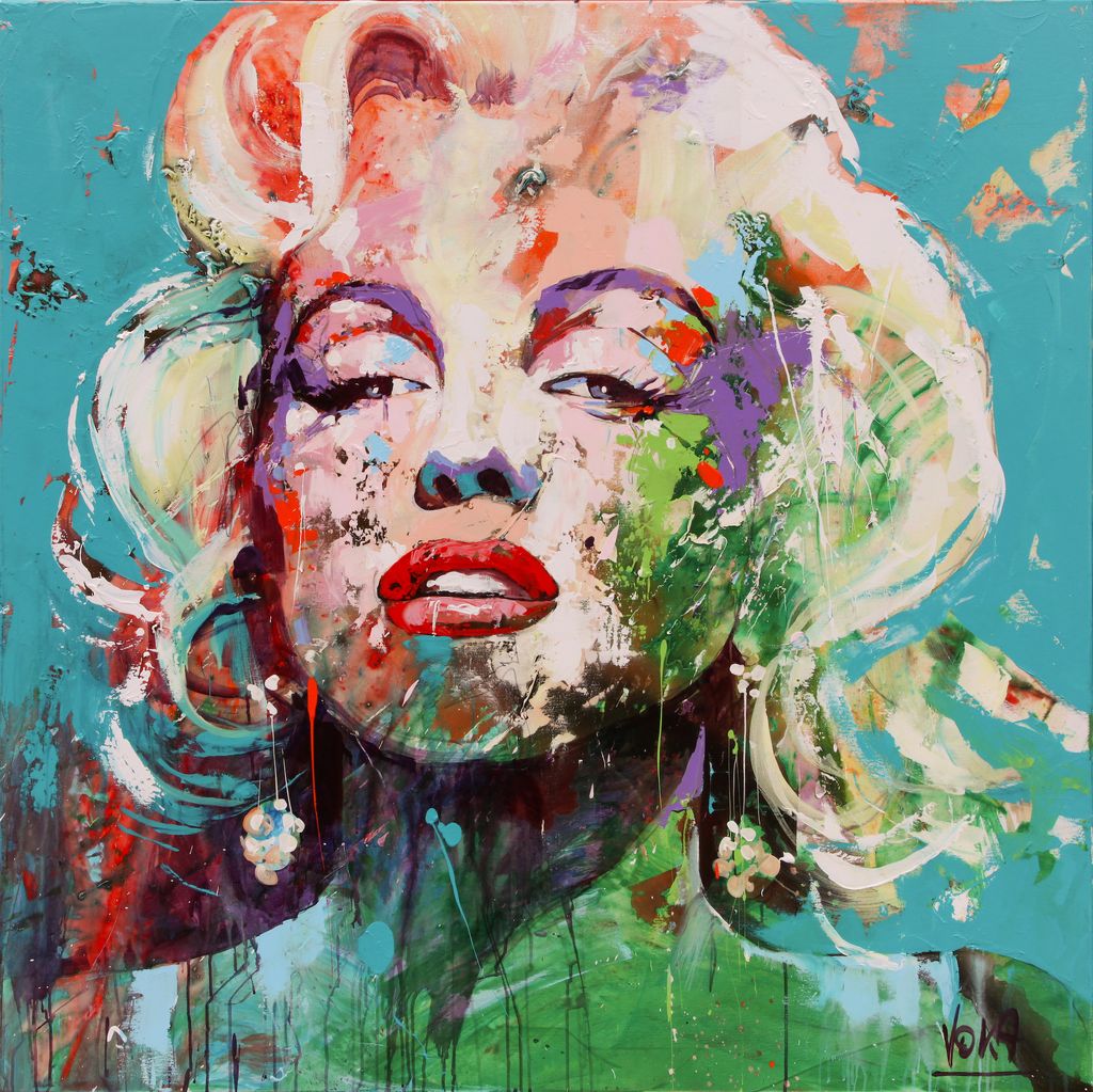 'Marilyn', 2021, ett konstverk av Voka