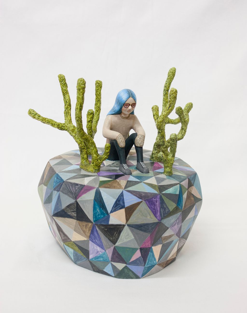 ' Från skymning till gryning', 2017, ett konstverk av Sara Nilsson