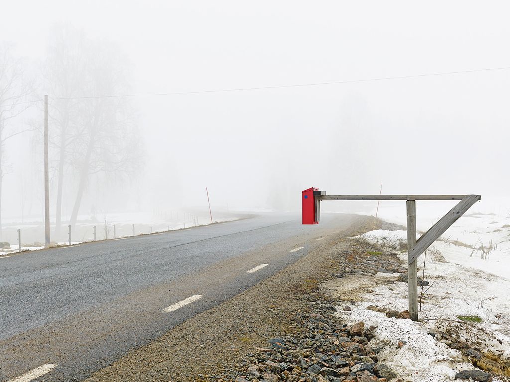 'Mailbox, Västergötland', 2011, ett konstverk av Jan Töve