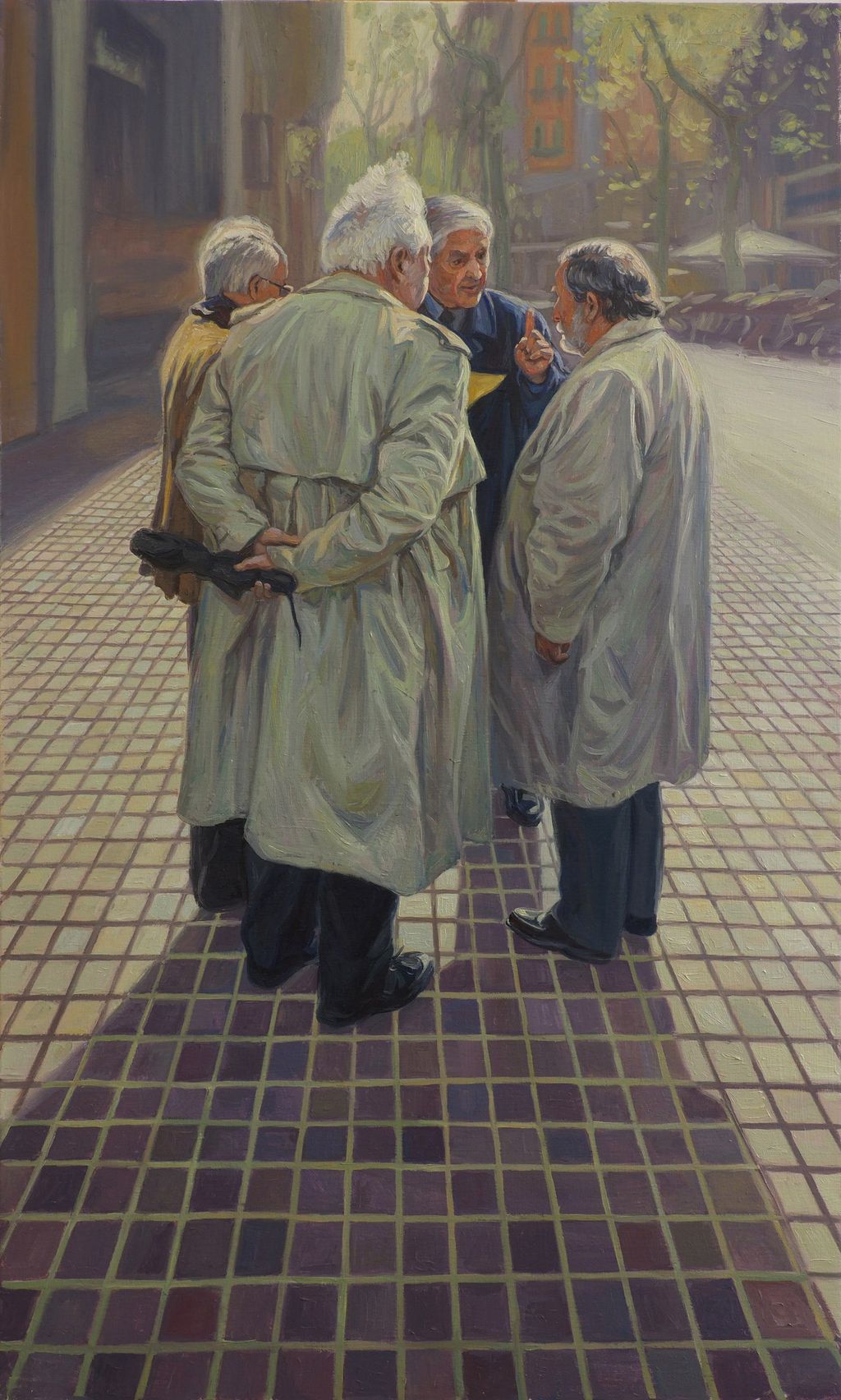 'Secret meeting', 2017, ett konstverk av Sasha Sokolova