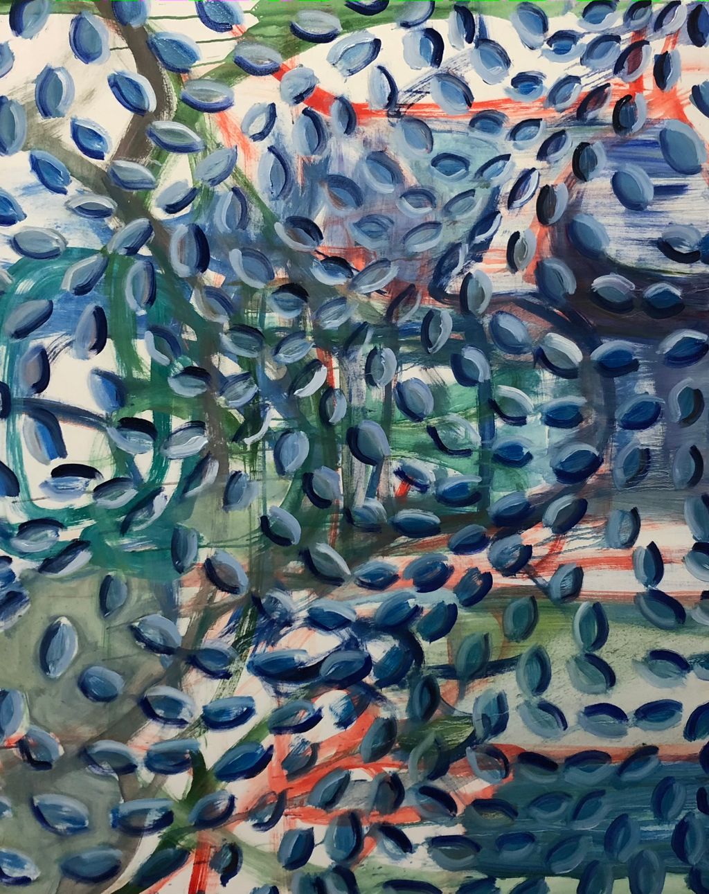 'Zoom Pinch 1', 2021, ett konstverk av Victoria West