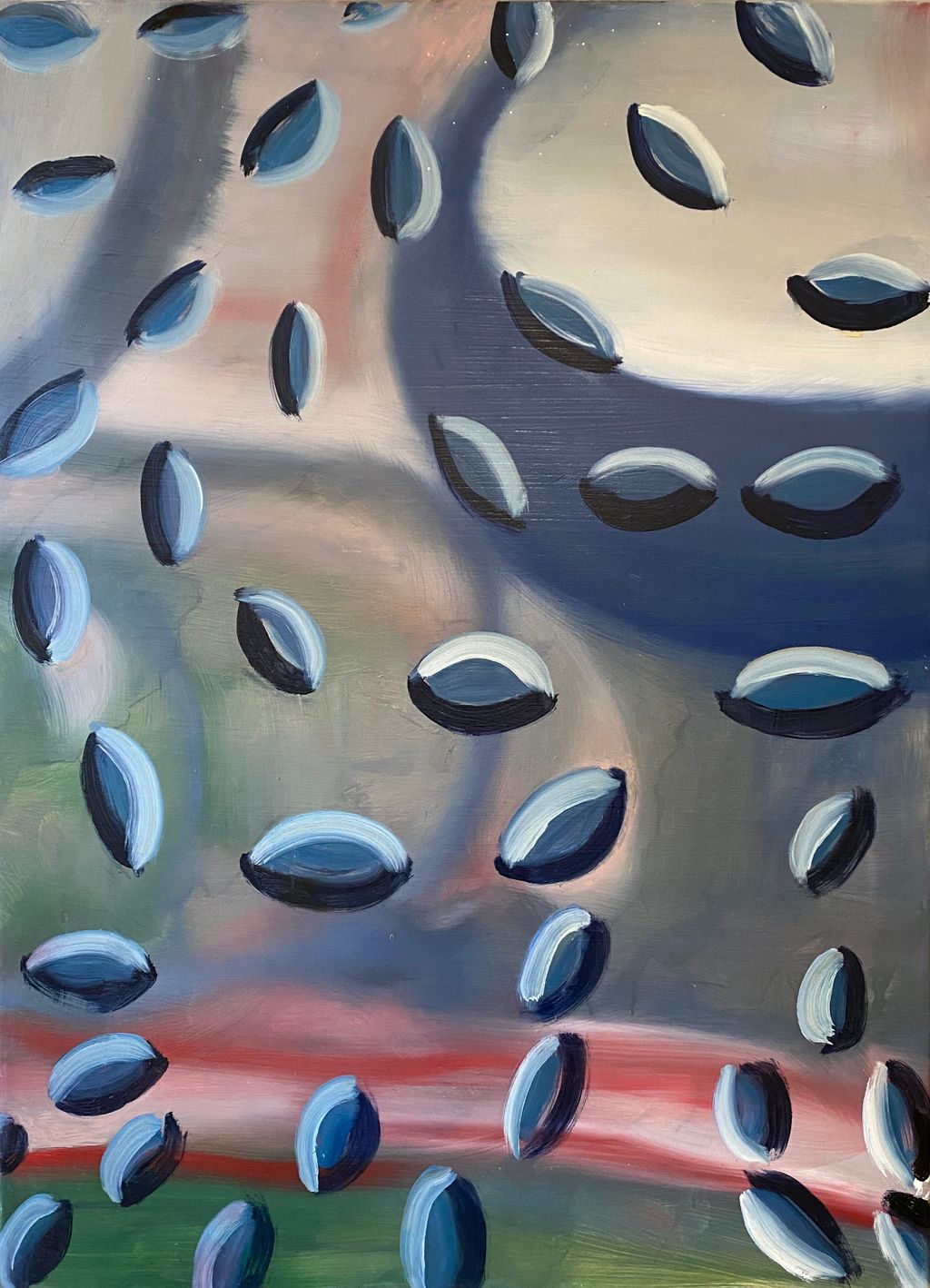 'Zoom Pinch 2', 2021, ett konstverk av Victoria West