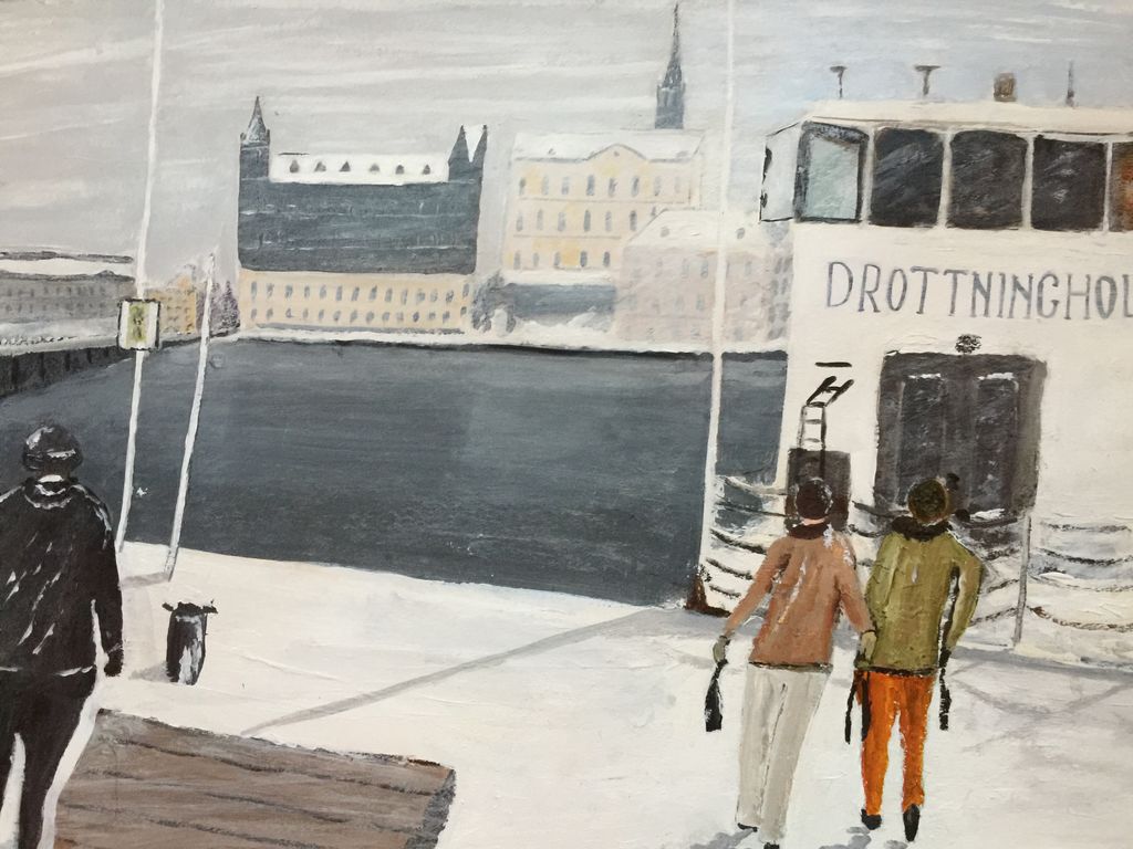 'Stadshuskajen', 2017, ett konstverk av Anders Gabrielsson