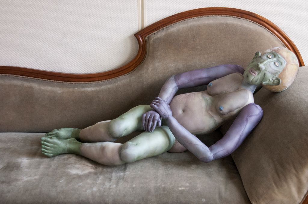 'Grisvakten', 2017, ett konstverk av Kristina Skantze