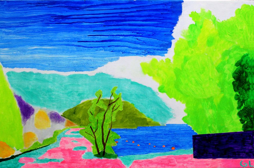 'Vår', 2019, ett konstverk av Gunnar Larsson