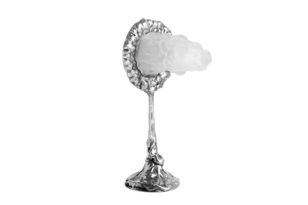 'Molnspegel', 2017, ett konstverk av Matilda Kästel