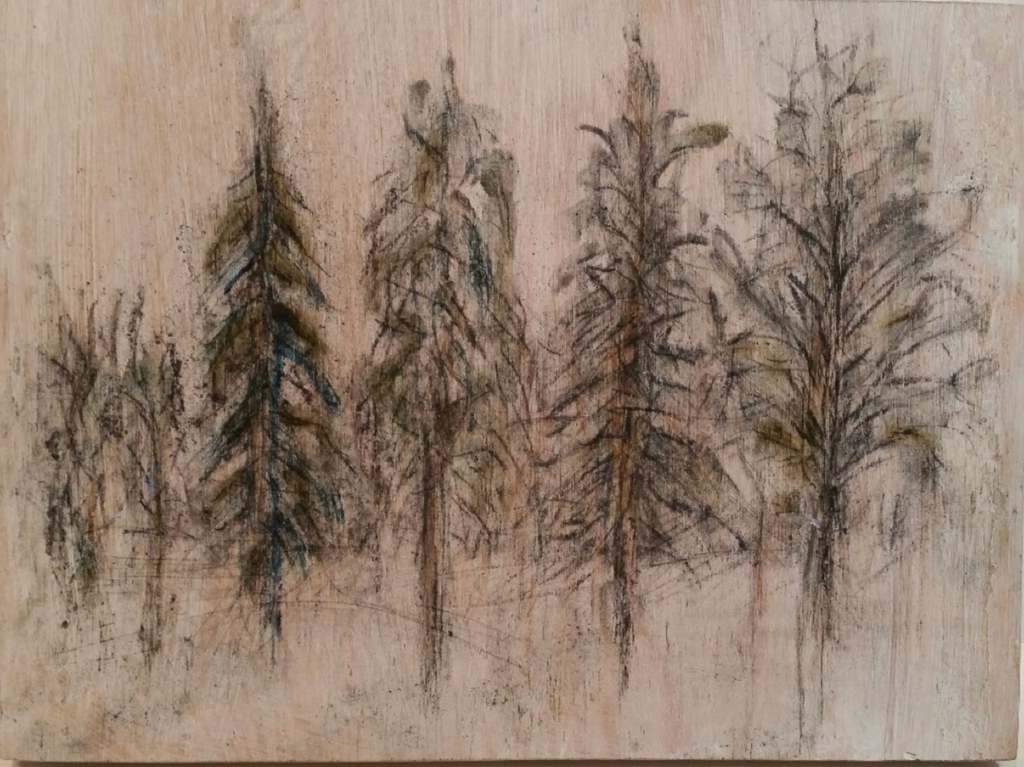 'Tillsammans', 2019, ett konstverk av Birgitta Wennerling