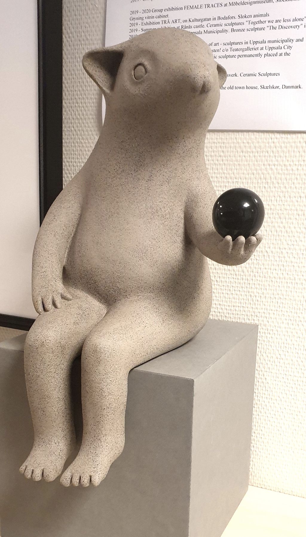 'Nr: 1 Tänkaren', ett konstverk av Anja Pauser