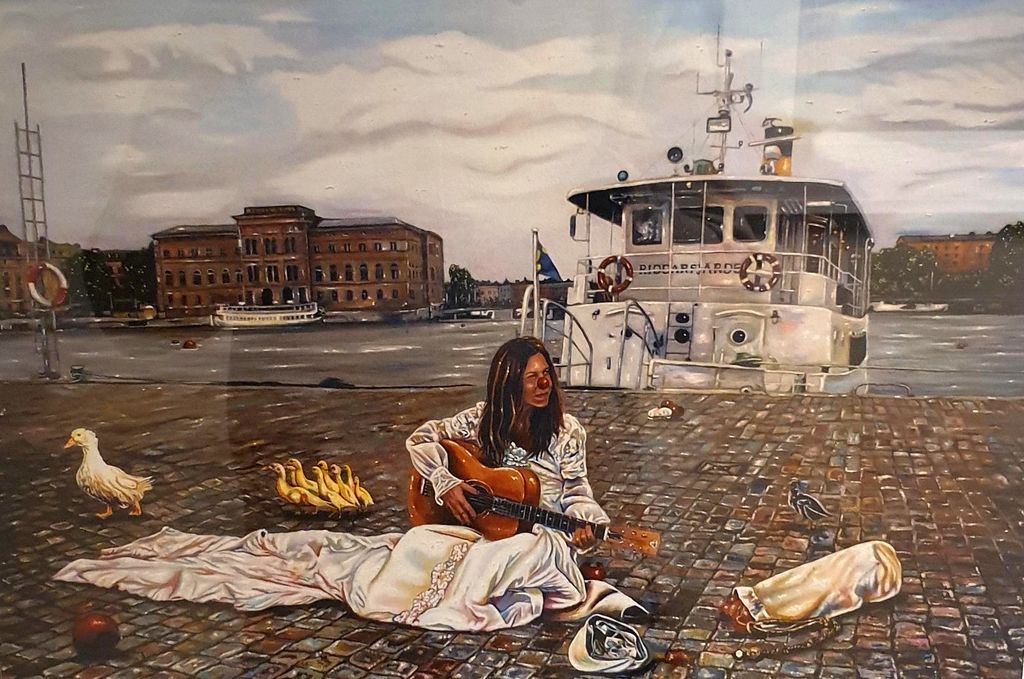 'Nr 6: Stockholm/Ankeborg', ett konstverk av Caroline af Ugglas