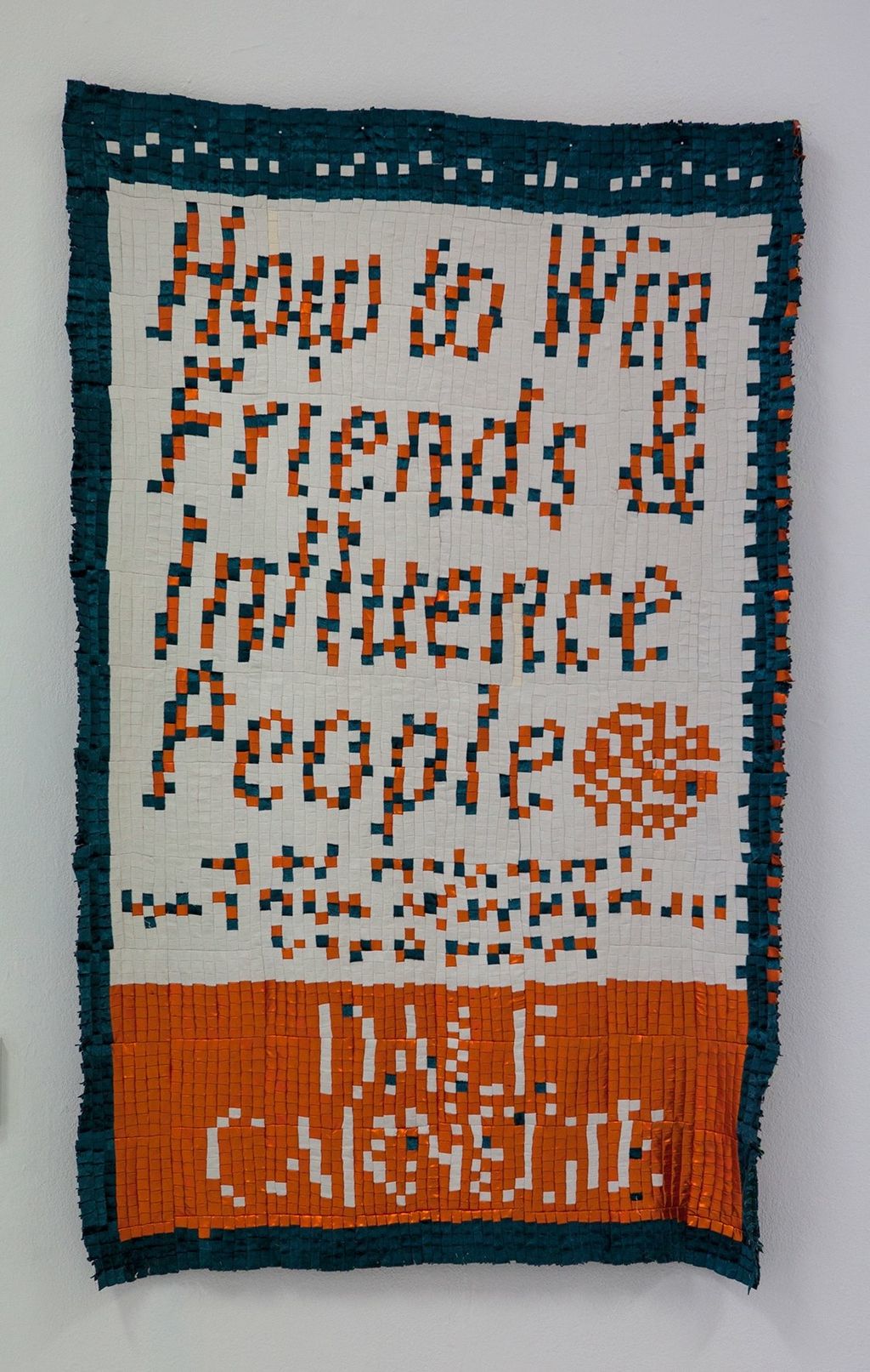 'How To Win Friends', 2018, ett konstverk av Anna Nordström