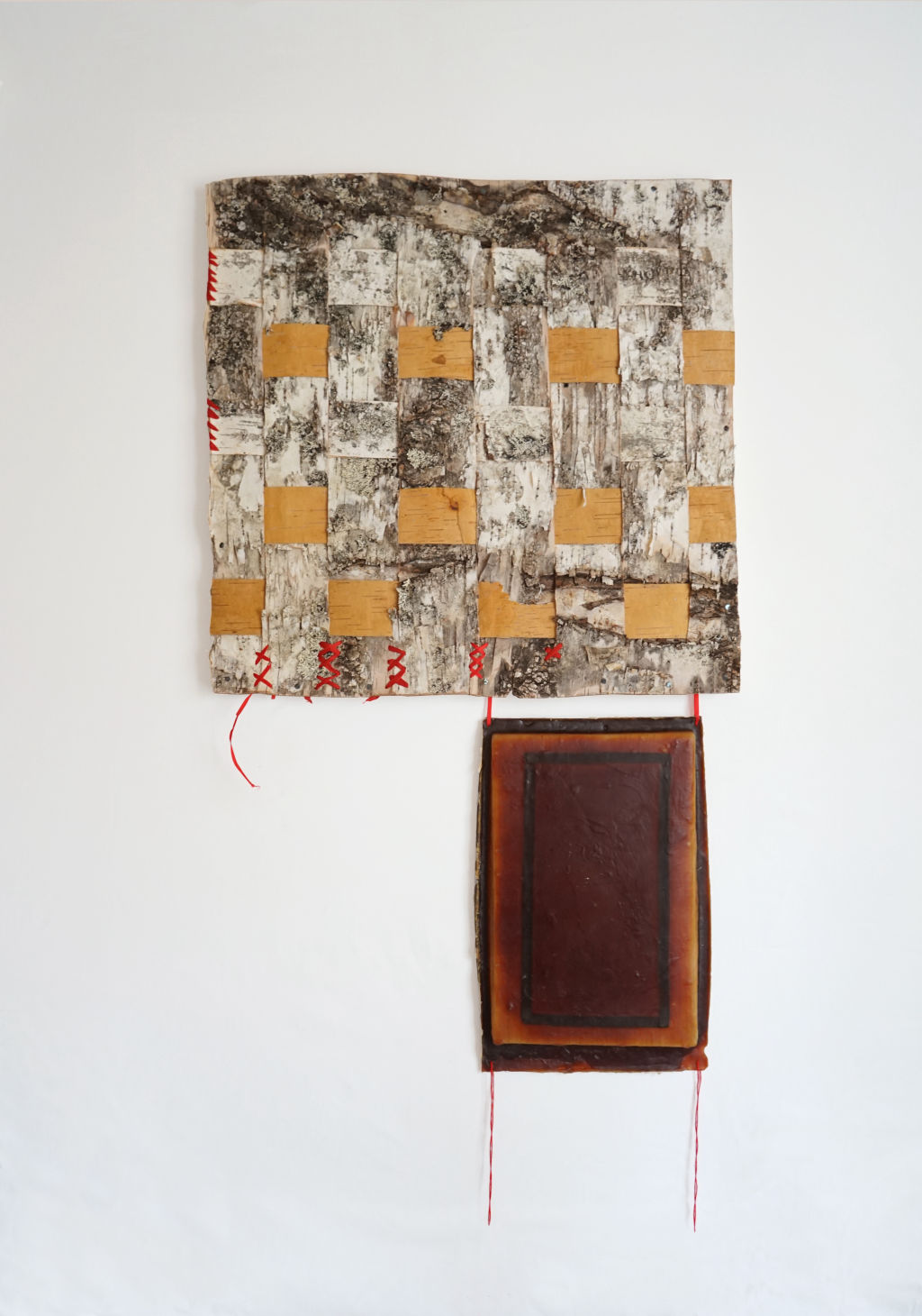 'Tied nights for nine ', 2022, ett konstverk av Melanie Wiksell