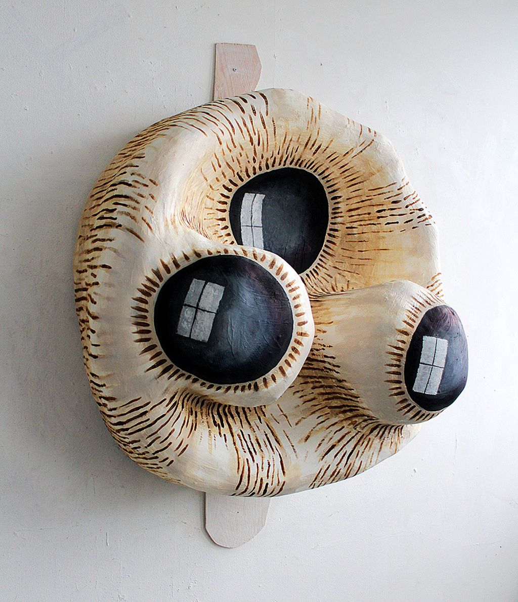 'Detail from installation "The Cabinet"', 2017, ett konstverk av Alexandra Skarp