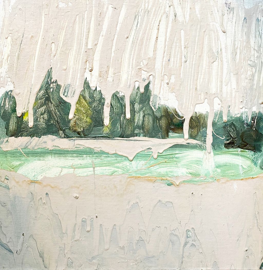 'Vintern', 2016, ett konstverk av Jenny Hedlund