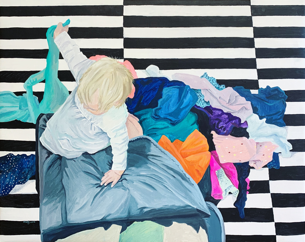 'Ahlbeckerstrasse', 2019, ett konstverk av Frida Johansson