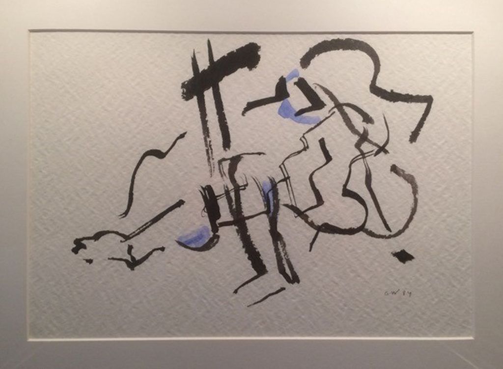 'Studie', 2019, ett konstverk av Gösta Wallmark