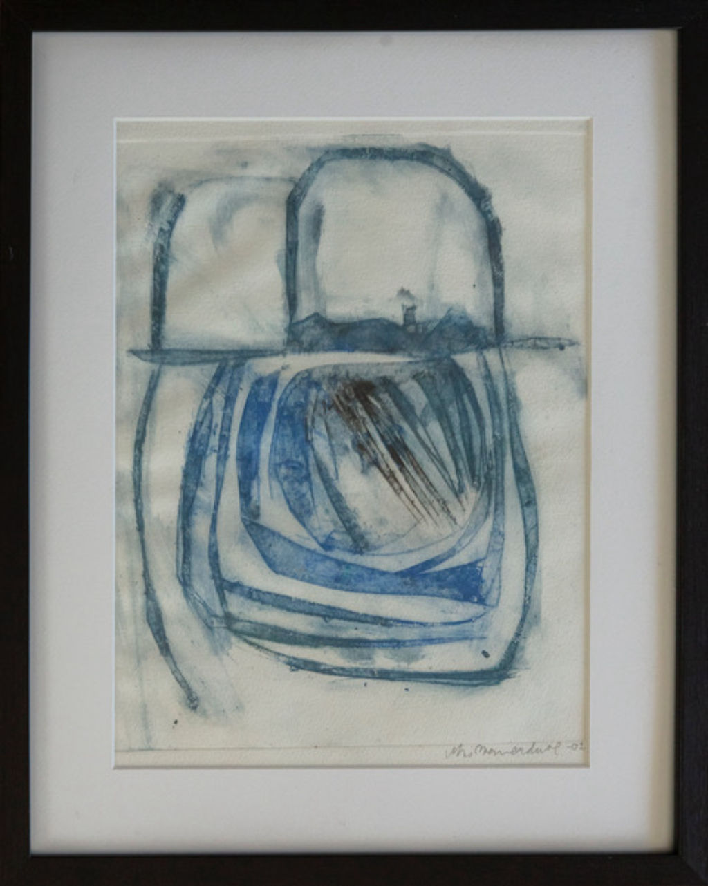 'Östergarnsholm', ett konstverk av Maj Wennerdahl