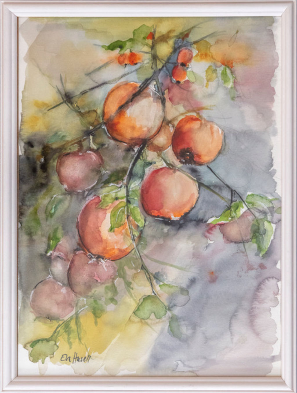 'Äpplen', ett konstverk av Eva Husell