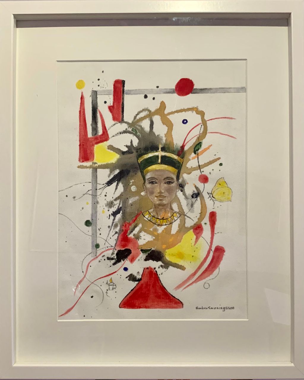 'Flicka', ett konstverk av Barbro Svenningsson