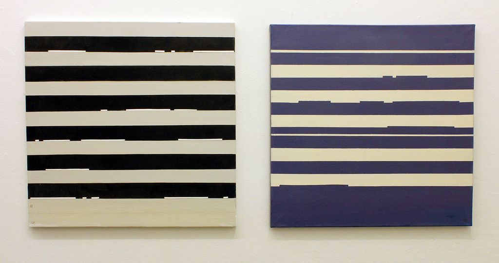 'Partitur (diptyk)', 1989, ett konstverk av Werner Janson