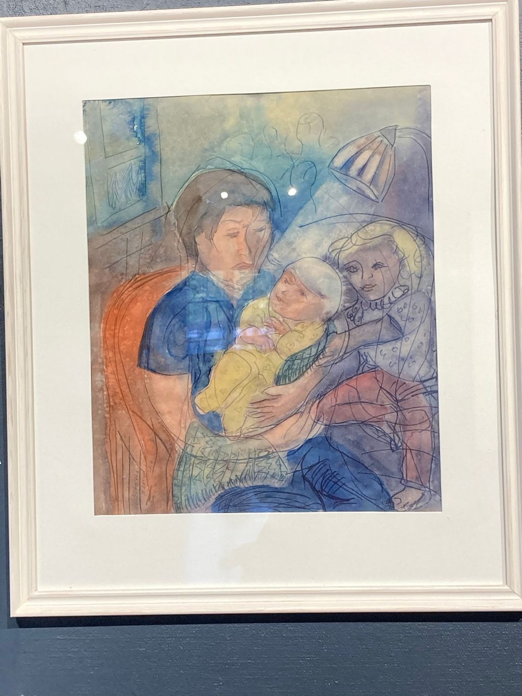 'Faderskap', ett konstverk av Birgitta Ederyd