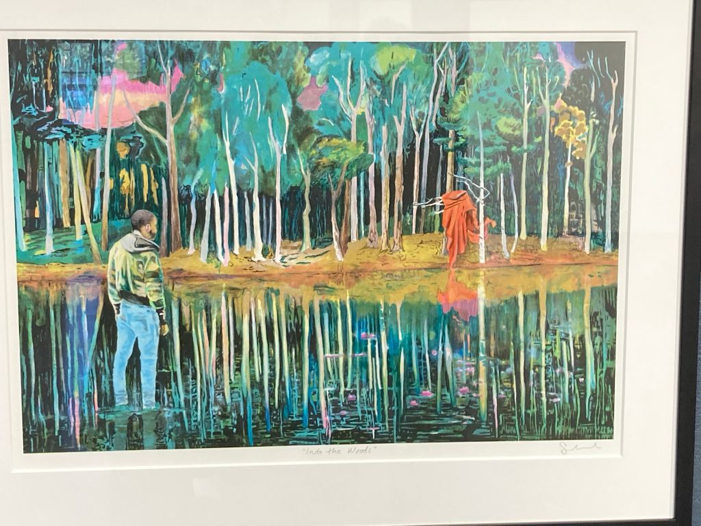 'Into the woods', ett konstverk av Samira Englund
