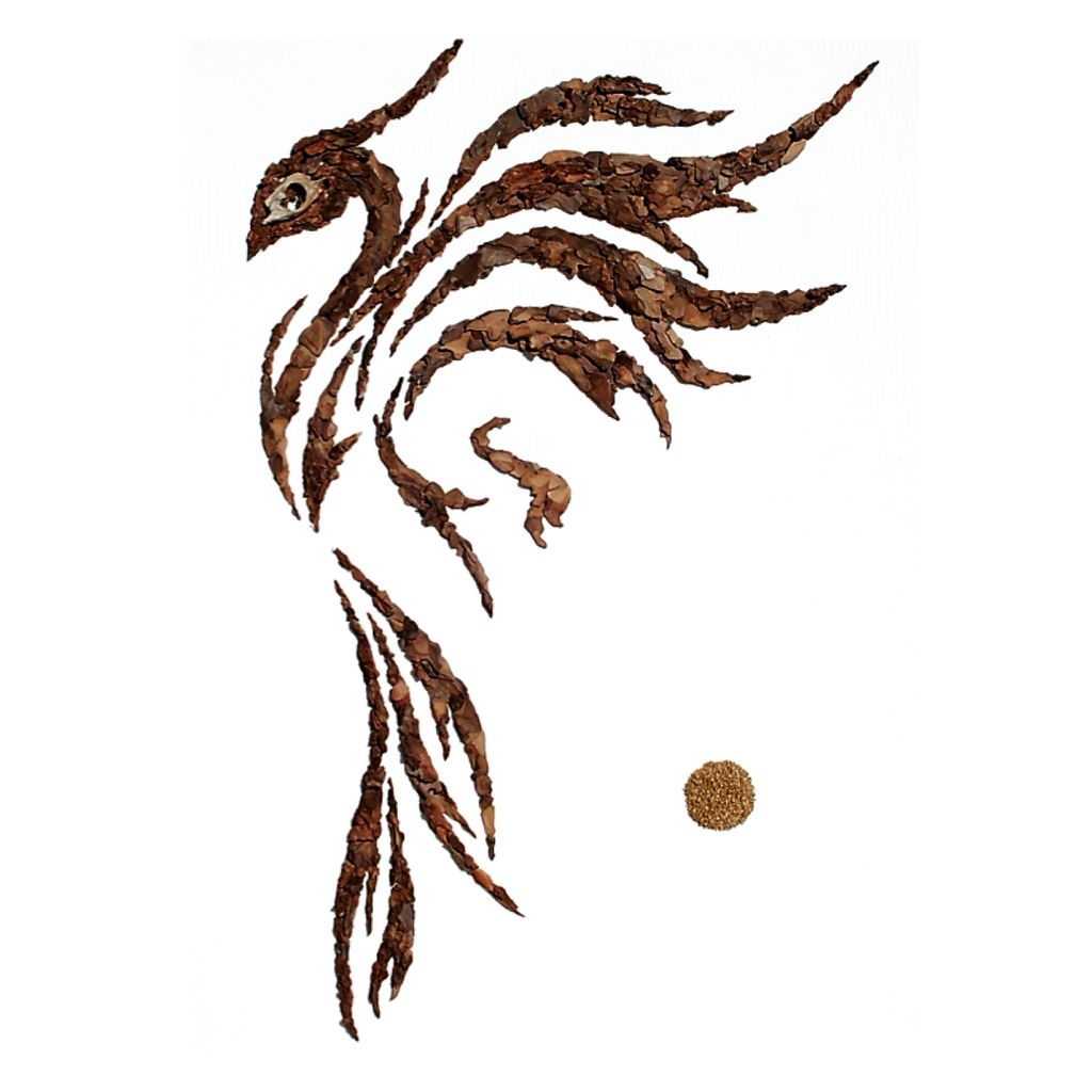 'Phoenix #1', 2015, ett konstverk av Carmen Paas