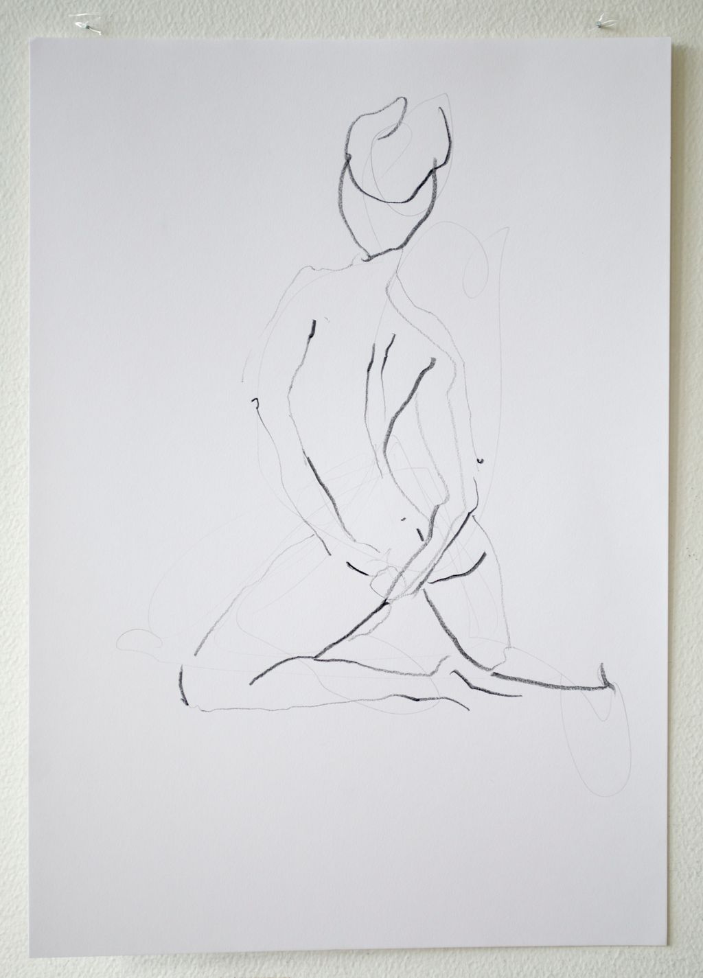 'X Shape no. 1', 2020, ett konstverk av Cecilia Ulfsdotter Klementsson