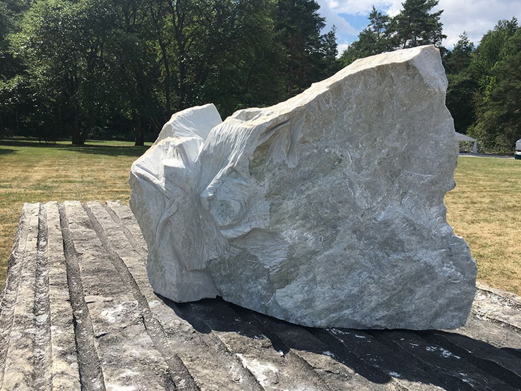 'Lejonvinge', 2019, ett konstverk av Cecilia Hedlund