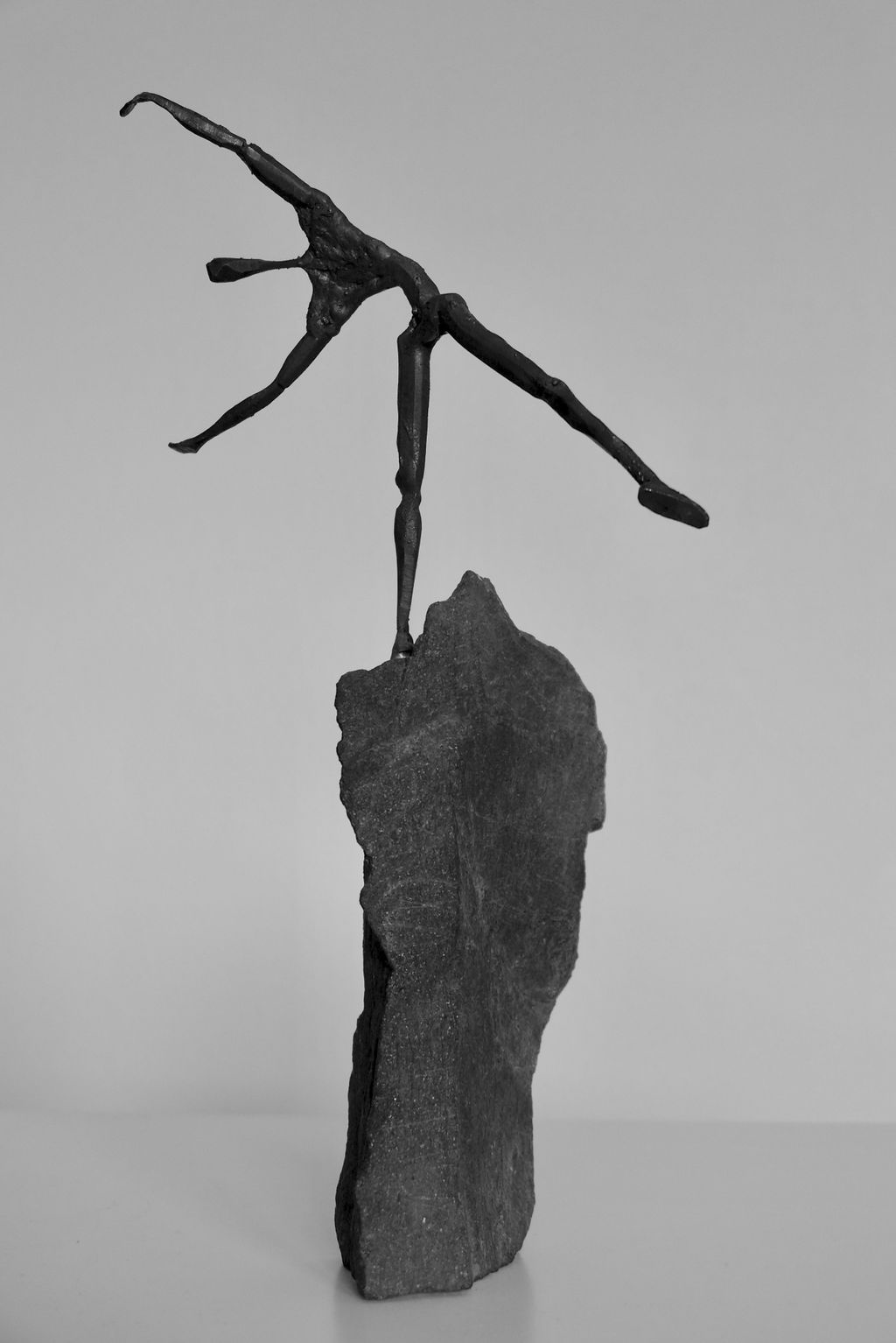 'Man på berget', ett konstverk av Ralph Andersson