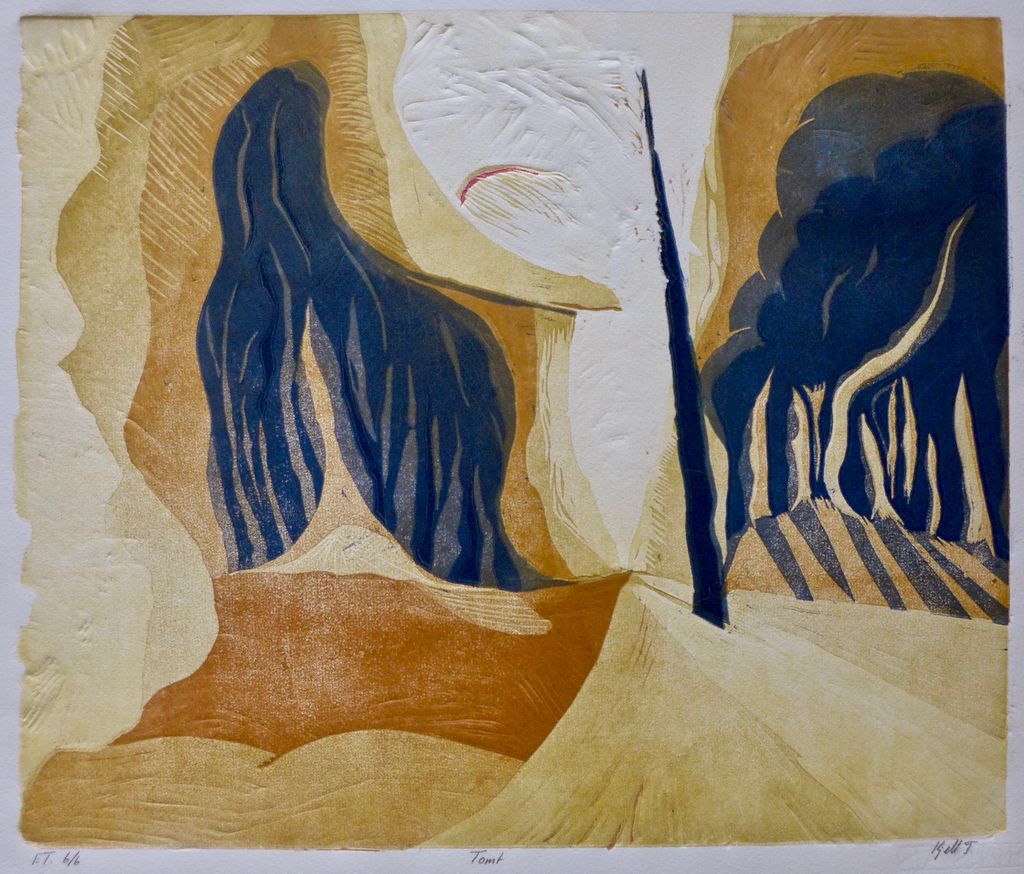 'Tomt', ett konstverk av Kjell Törnqvist